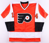 Ken Linseman Signed Philadelphia Flyers Jersey (JSA COA) Veteran NHL Center