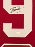 FRAMED DALTON SCHULTZ AUTOGRAPHED SIGNED STANFORD CARDINALS JERSEY JSA COA