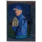 Carlos Zambrano Autographed 2000 Bowman Chrome 303 Trading Card DEN 48789