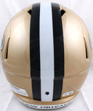 Jarvis Landry Autographed New Orleans Saints F/S Speed Helmet- Beckett W Holo