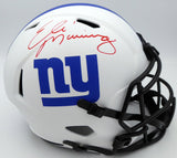 Eli Manning Auto Giants Lunar Eclipse Full Size Helmet (Mark) Fanatics B432956