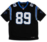 Steve Smith Sr Signed Panthers Mitchell & Ness Game Black Jersey "Agent 89" Insc