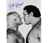 Hulk Hogan Signed Unframed 16x20 Photo with Andre the Giant