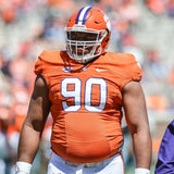 Dexter Lawrence Signed Clemson Tigers Jersey (JSA) 2xNational Champ / N Y Giants