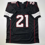 Autographed/Signed Patrick Peterson Arizona Black Football Jersey JSA COA