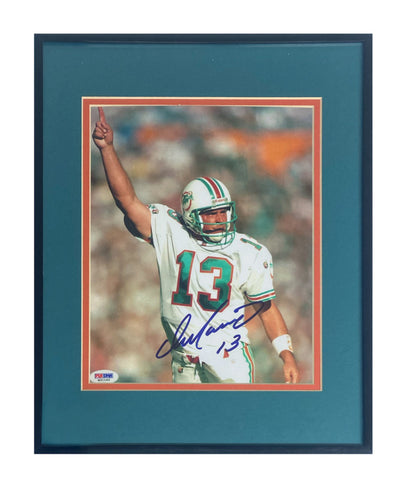 Dan Marino Autographed Miami Dolphins 8" x 10" Framed Photo PSA/DNA