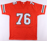 Warren Sapp Signed Miami Hurricane Jersey Inscribed 91 National Champs (Beckett)