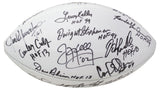 Football Hall of Fame XIX Golf Classic Multi Signed Football BAS LOA