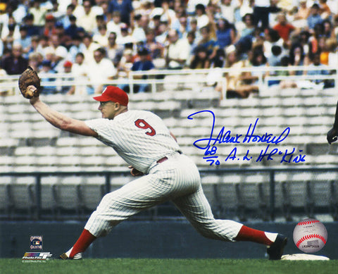 Frank Howard Signed Senators Fielding 8x10 Photo w/68, 70 AL HR King - (SS COA)