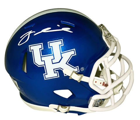 ZA'DARIUS SMITH SIGNED AUTOGRAPHED KENTUCKY WILDCATS SPEED MINI HELMET BECKETT