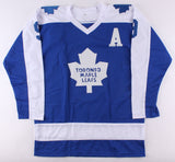 Norm Ullman Signed Toronto Maple Leafs Jersey (Beckett COA) Hall of Fame Center