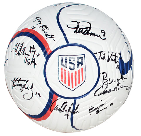 MIA HAMM BRANDI CHASTAIN AKERS SIGNED 1999 TEAM USA WOMEN'S NIKE SOCCER BALL