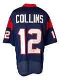 Nico Collins Houston Signed Navy Blue Football Jersey BAS