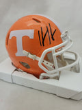 HENDON HOOKER SIGNED TENNESSEE VOLUNTEERS SPEED MINI HELMET BECKETT QR