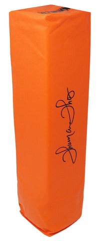 Thurman Thomas BILLS Signed Orange Endzone Football Pylon - SCHWARTZ COA