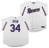 Rangers Nolan Ryan "HOF 99" Authentic Signed White Nike Jersey Autographed BAS