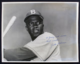 Dodgers Jackie Robinson "Best Wishes" 11x14 Photo Autographed PSA/DNA #AJ07425