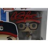 Charlie Sheen Autographed/Signed Cleveland Indiana Funko Pop! 886 Beckett 46461