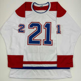 Autographed/Signed Kaiden Guhle Montreal White Hockey Jersey JSA COA