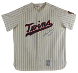 Twins Harmon Killebrew "573 HR's" Signed CC Mitchell & Ness Jersey BAS #BD20027