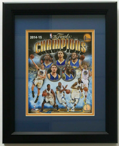 Golden State Warriors Framed 8x10 2014-15 NBA Championship Photo