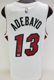 Bam Adebayo Signed Miami Heat Nike Dri-Fit Swingman Jersey (Beckett) Center