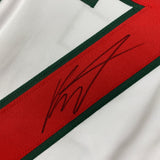 Autographed/Signed Kirill Kaprizov Minnesota White Hockey Jersey Beckett BAS COA