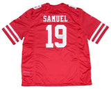 DEEBO SAMUEL SIGNED AUTOGRAPHED SAN FRANCISCO 49ERS #19 NIKE GAME JERSEY BECKETT