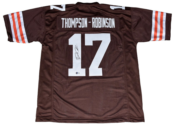 DORIAN THOMPSON-ROBINSON SIGNED CLEVELAND BROWNS #17 JERSEY BECKETT