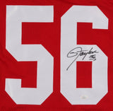 Lawrence Taylor Signed Giants Jersey (JSA COA) 2xSuper Bowl Champion (XXI, XXV)