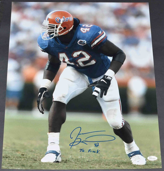 JEVON KEARSE AUTOGRAPHED FLORIDA GATORS 16x20 PHOTO JSA W/ THE FREAK