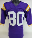 Jack Bech Signed LSU Tigers Jersey (Beckett Hologrm) 2022 Sophmore Wide Receiver