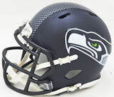 JAXON SMITH-NJIGBA AUTOGRAPHED SEAHAWKS BLUE MINI HELMET FANATICS HOLO 220858