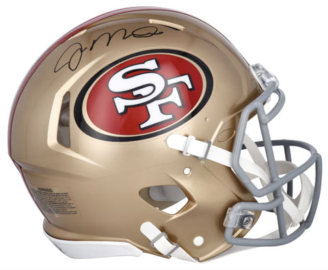 Joe Montana Autographed San Francisco 49ers Authentic Speed Helmet Fanatics