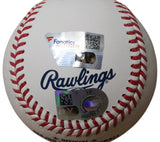 Robin Yount Autographed Milaukee Brewers OML Baseball 82 89 AL MVP FAN 46945