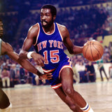 Earl Monroe Signed New York Knicks Jersey (JSA Hologram) 1973 World Champs