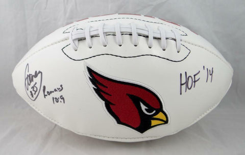 Aeneas Williams Signed Arizona Cardinals Logo Football w/ HOF- Jersey Source Aut