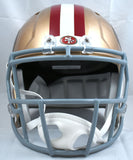 Dre Greenlaw Signed San Francisco 49ers F/S Speed Helmet - Beckett W Holo *Black