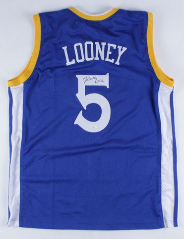 Kevon Looney Signed Golden State Warriors Jersey (PSA COA) 2xNBA Champion Pr Fwd