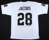 Josh Jacobs Signed Oakland Raiders Jersey (Beckett COA) Alabama Crimson Tide RB