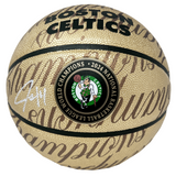 Jrue Holiday Celtics Signed 2024 NBA Finals Champions Gold LE Basketball JSA