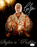 RIC FLAIR AUTOGRAPHED SIGNED 8X10 PHOTO WWE JSA STOCK #228784