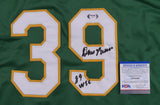 Dave Parker Signed Oakland Athletics Jersey Inscribed "89 WSC" (PSA COA) A's D.H