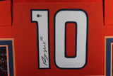 BO NIX (Broncos orange SKYLINE) Signed Autograph Framed Jersey Beckett