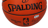 Dominique Wilkins Autographed / Inscribed Spalding I/O Basketball Beckett