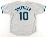 Gary Sheffield Signed Florida Marlins Jersey (PSA) 1997 World Series Champion