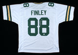 Jermichael Finley Signed Green Bay Packers Jersey Inscribed "Go Pack!" (JSA COA)