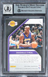 Lakers Shaquille O'Neal Signed 2018 Panini Prizm HM #6 Card AG GM 10! BAS Slab