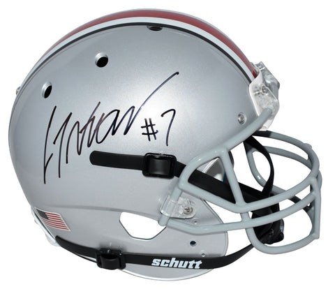 CJ STROUD AUTOGRAPHED SIGNED OHIO STATE BUCKEYES FULL SIZE HELMET BECKETT