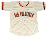 JUAN MARICHAL SIGNED SAN FRANCISCO GIANTS #27 JERSEY W/ DOMINICAN DANDY